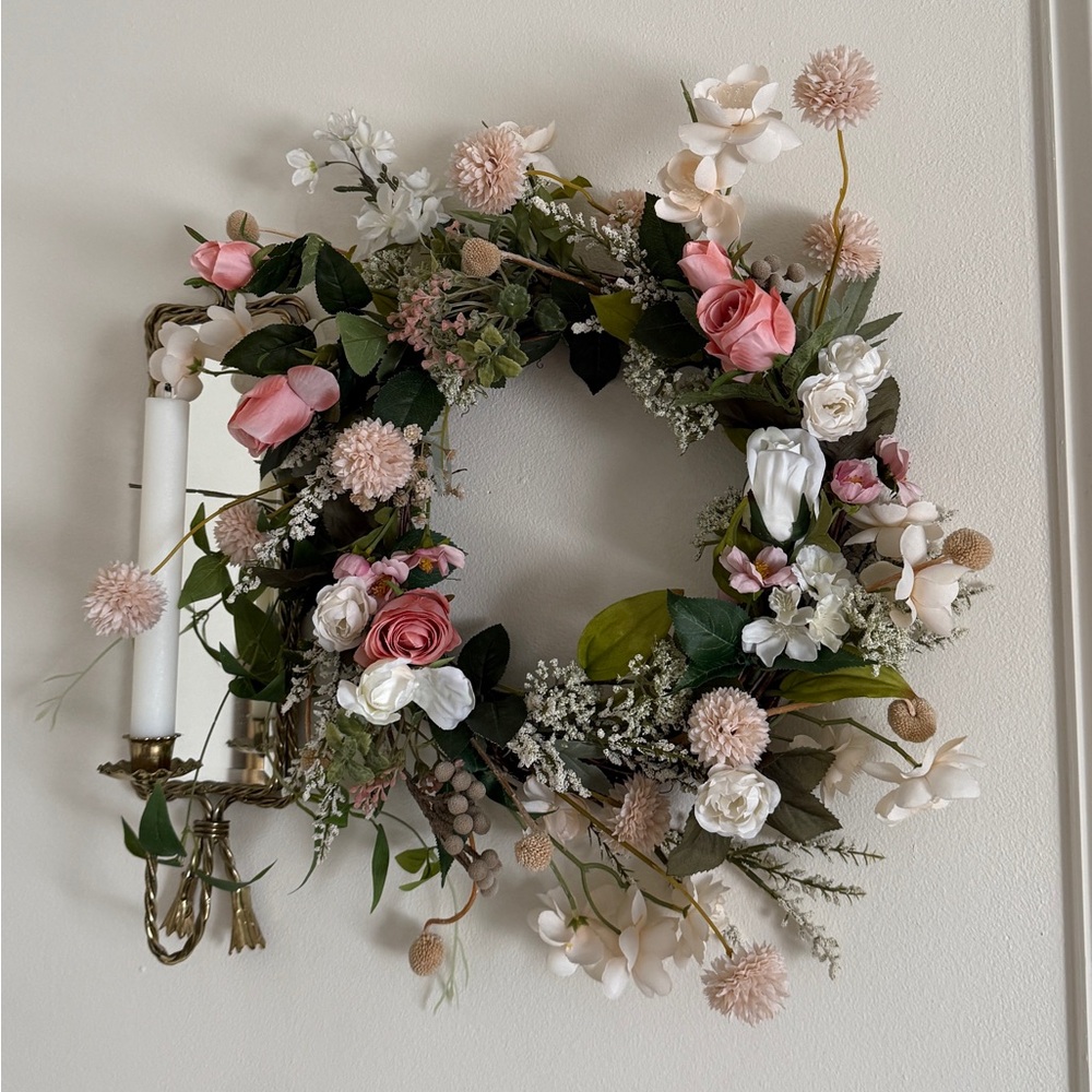 Whimspy Floral Wreath by me